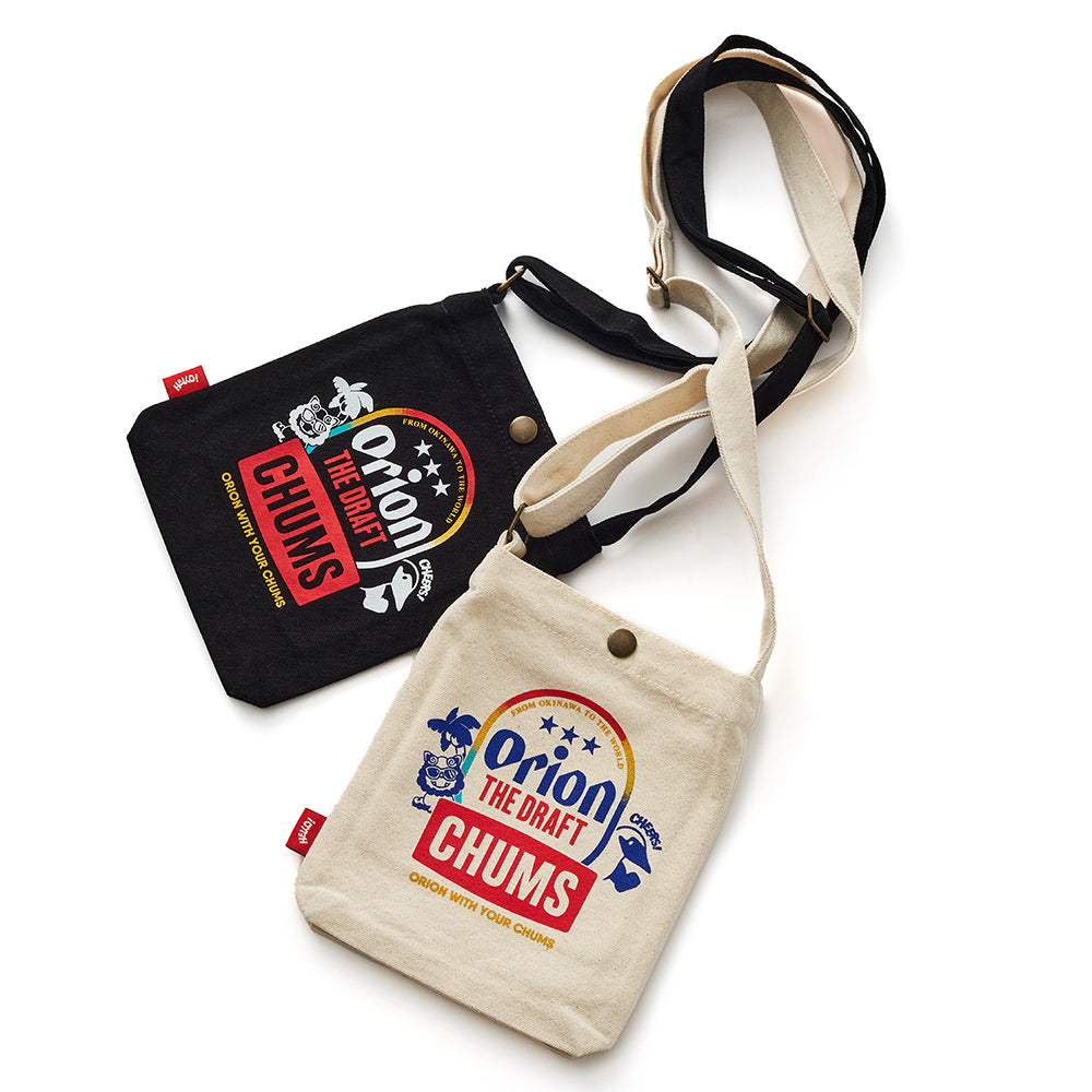 【チャムスコラボ】OWYC Mini Canvas Shoulder　NATURAL