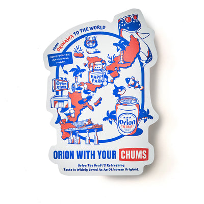 【チャムスコラボ】OWYC Sticker　OKINAWA CALLING