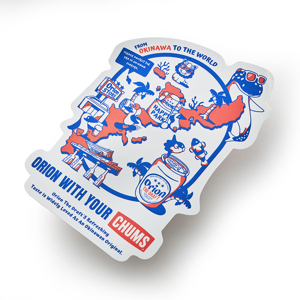 チャムスコラボ】OWYC Sticker OKINAWA CALLING – オリオンビール公式通販