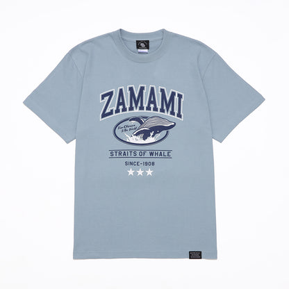 ZAMAMI WHALE Tシャツ 【ORION×REPRESENT OKINAWA】（カラー：アシッドブルー）