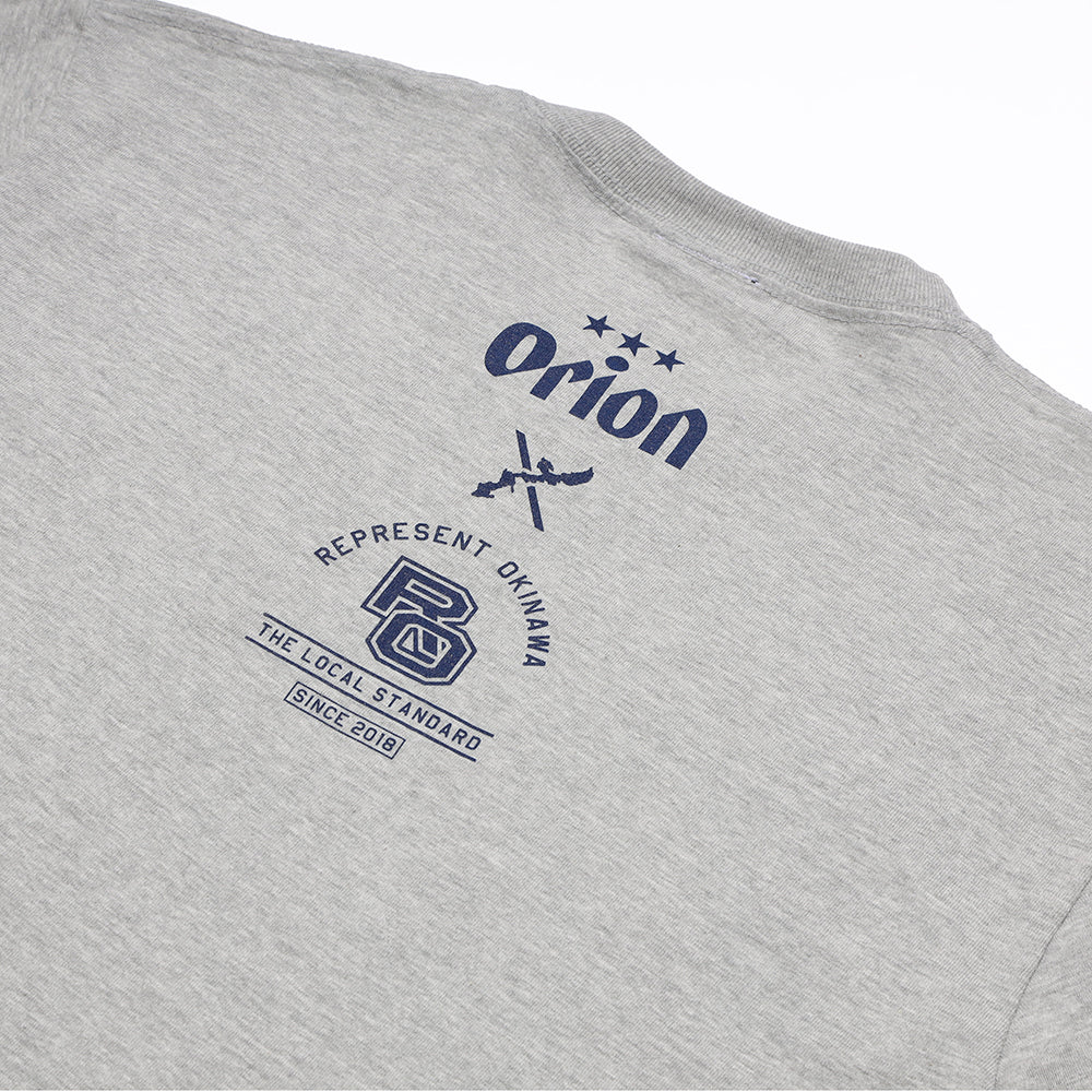 ZAMAMI WHALE Tシャツ 【ORION×REPRESENT OKINAWA】（カラー：グレー）