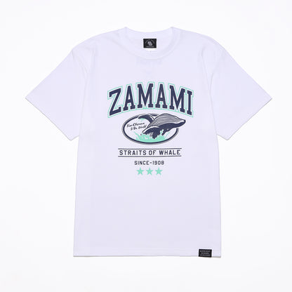ZAMAMI WHALE Tシャツ 【ORION×REPRESENT OKINAWA】（カラー：ホワイト）