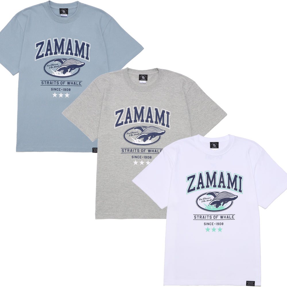 ZAMAMI WHALE Tシャツ 【ORION×REPRESENT OKINAWA】（カラー：ホワイト）