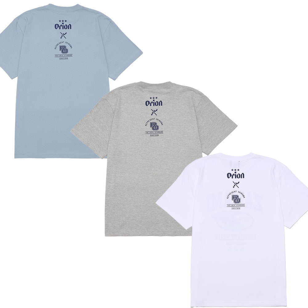 ZAMAMI WHALE Tシャツ 【ORION×REPRESENT OKINAWA】（カラー：ホワイト）