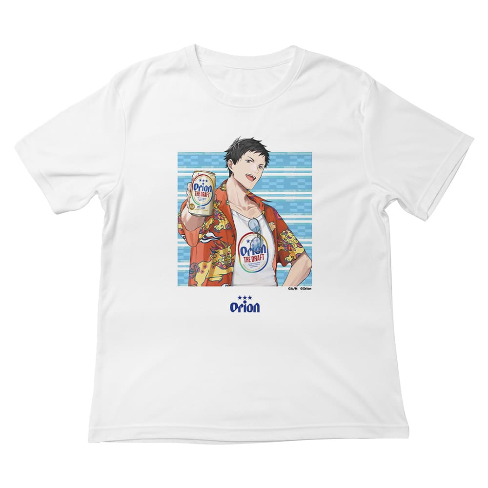 【にじさんじ×オリオンビール】限定ノベルティ＆「オリオン ザ・ドラフト」６缶パック付き！コラボセット（社築デザインT入り）