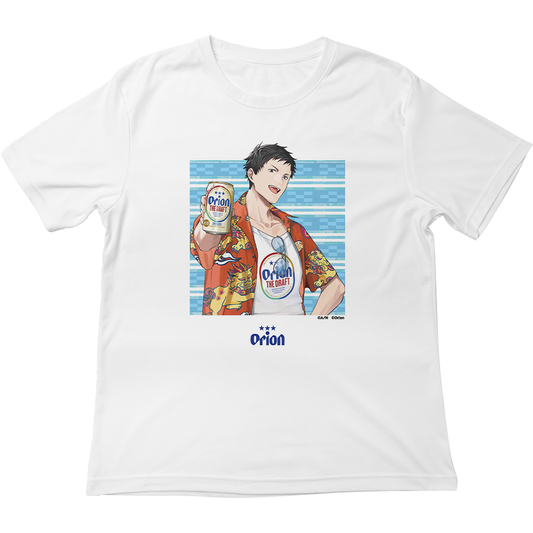 【にじさんじ×オリオンビール】社築と乾杯（カリー）Tシャツ （ノベルティグッズキャンペーン対象商品）