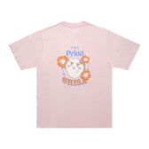 ちいかわ×オリオンビール シーサーのおみやげやさん Tシャツ （ライトピンク_SHISA）