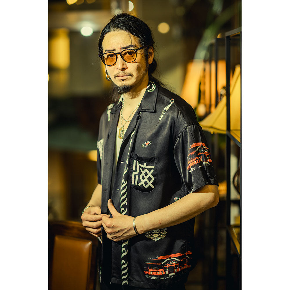 ORION×SFC コラボアロハシャツ