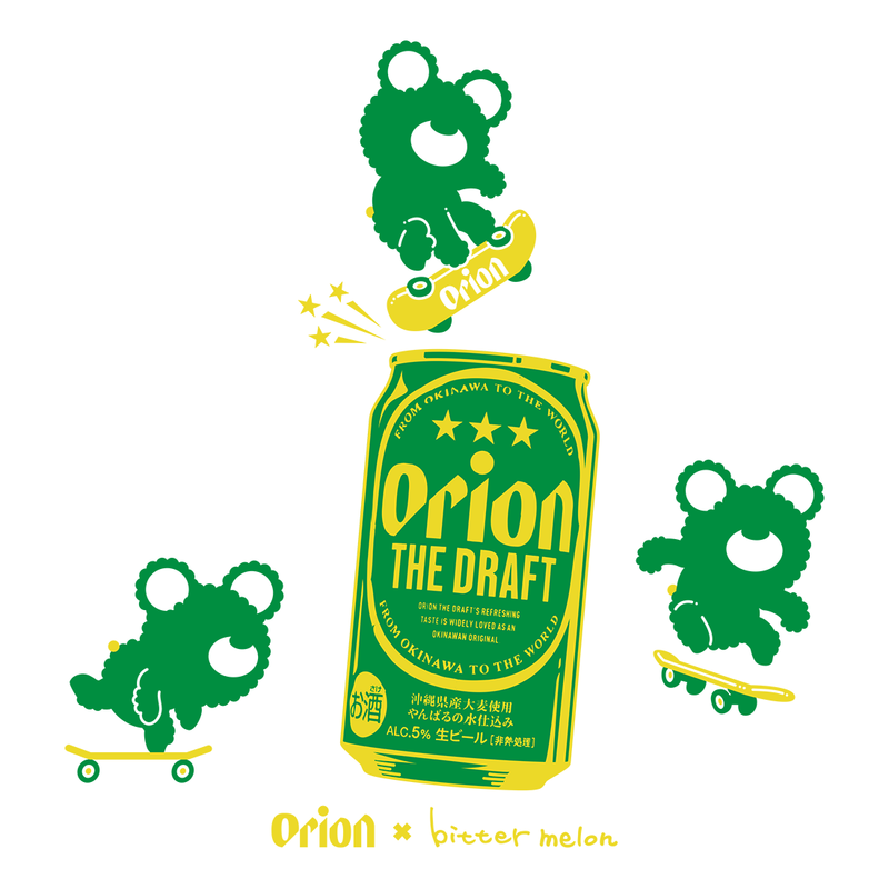 Orion×bitter melon ストリートTシャツ