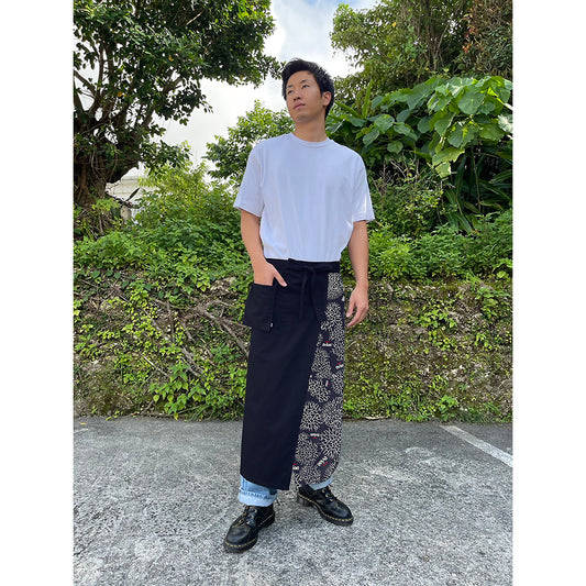 首里琉染×オリオンコラボ 前掛けエプロン