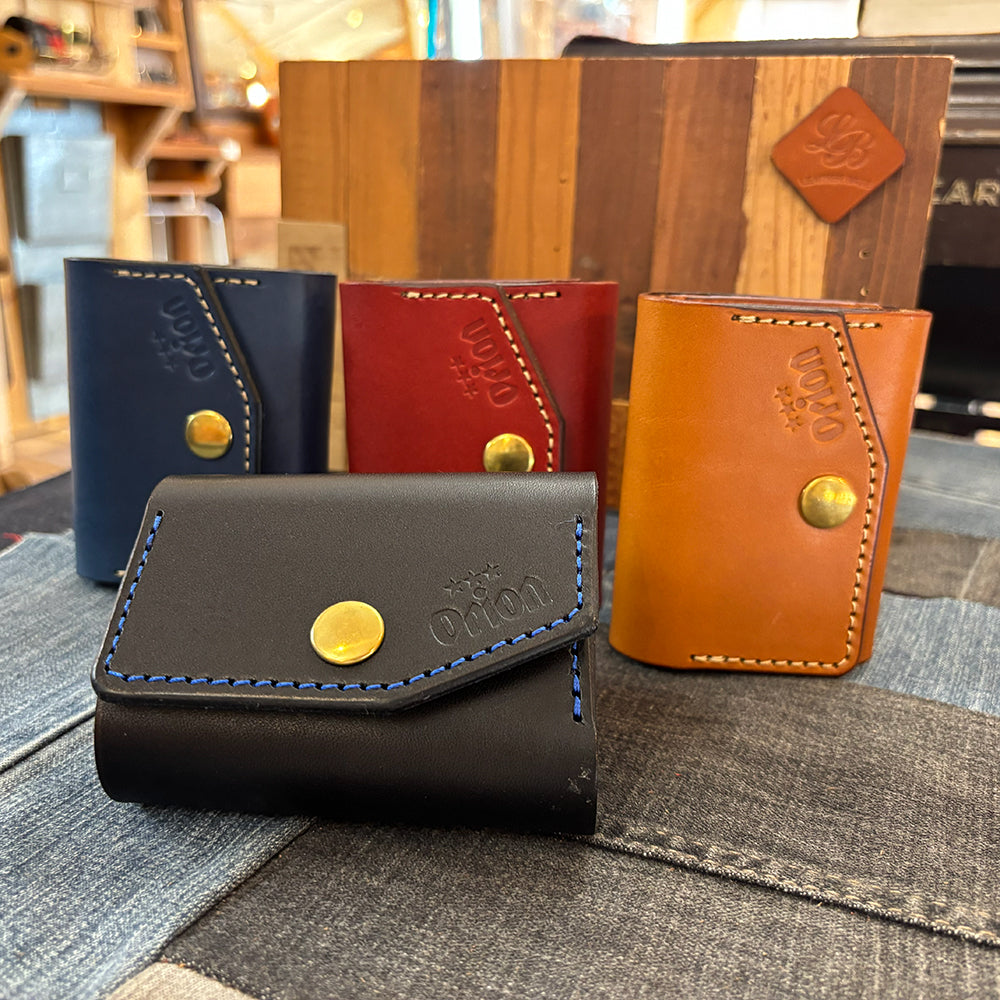 オリジナルレザーウォレット（カラー：ブルー）