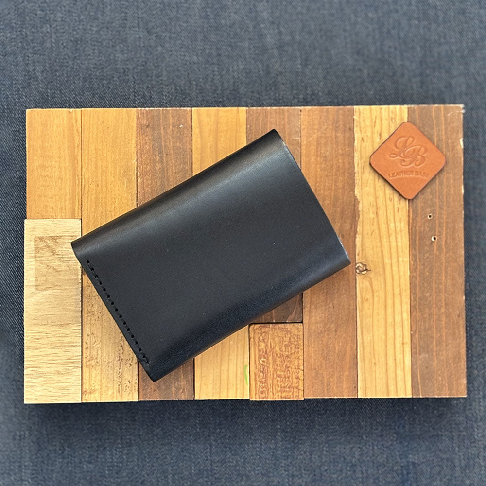 チョコ　ミドルウォレット コンチョ ハーフ財布 サドルレザー メンズ レディース ミドル