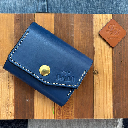 オリジナルレザーウォレット（カラー：ブルー）