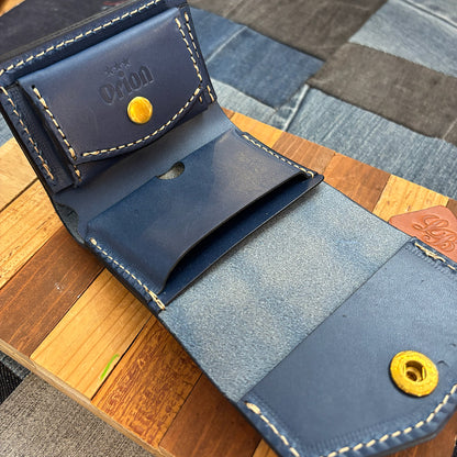 オリジナルレザーウォレット（カラー：ブルー）