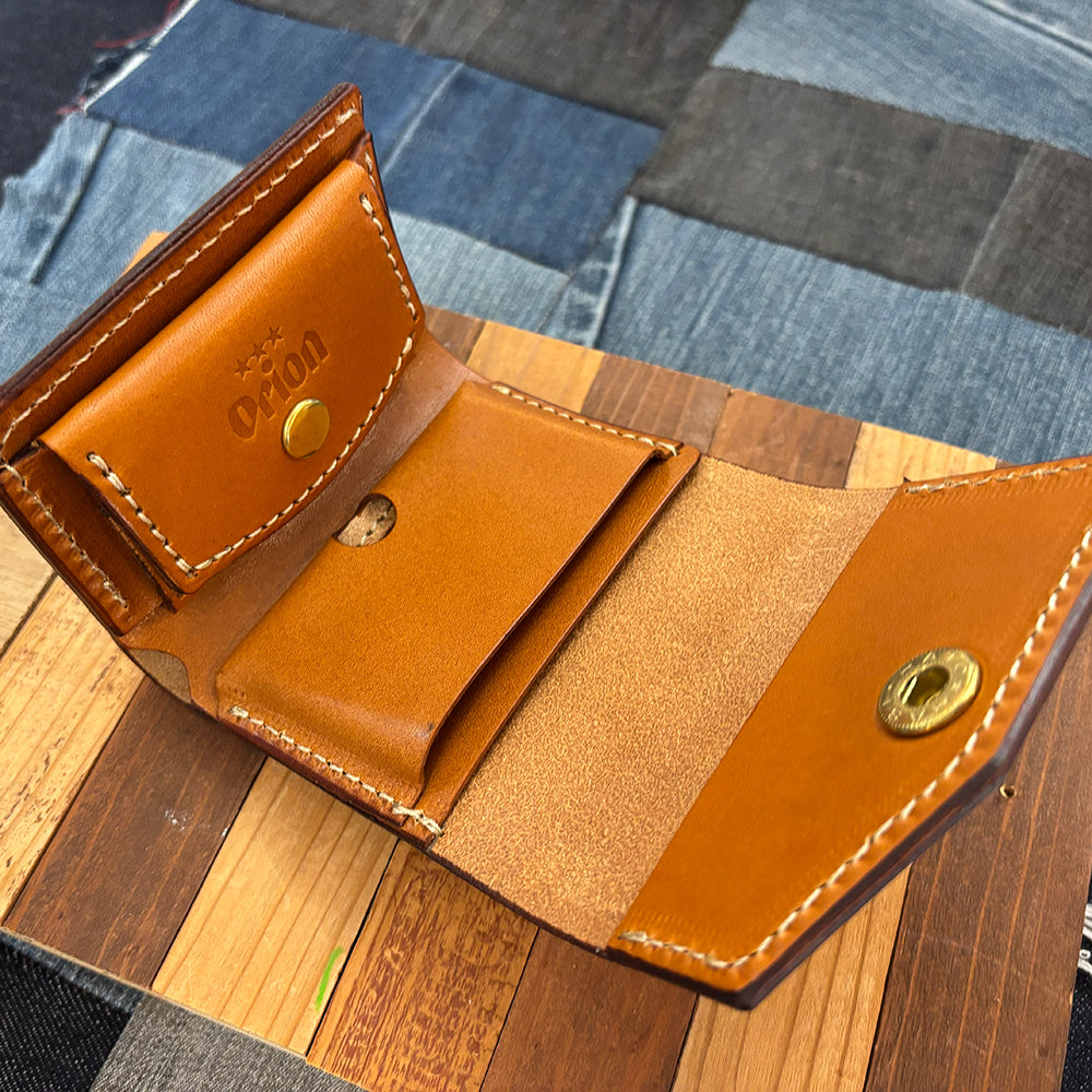 オリジナルレザーウォレット（カラー：ブラウン）