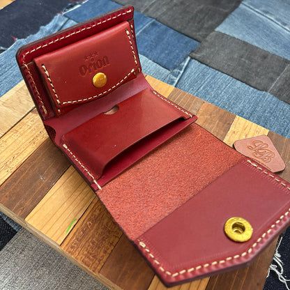 オリジナルレザーウォレット（カラー：ワイン）