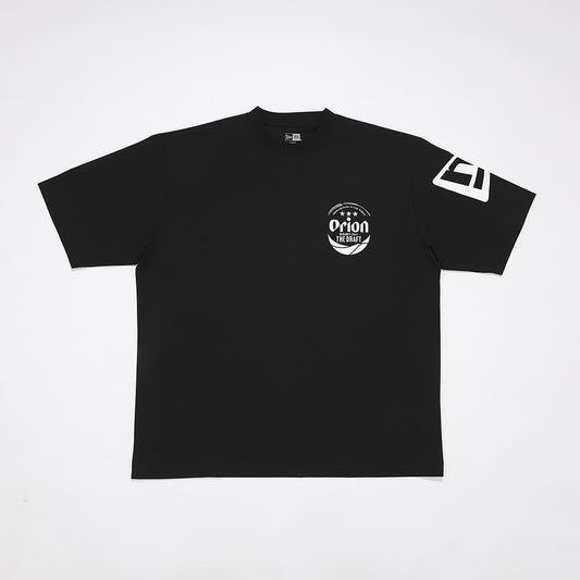 【水陸両用】NEW ERA® ORION OD SS Oversize Utility Tee　カラー：BLACK