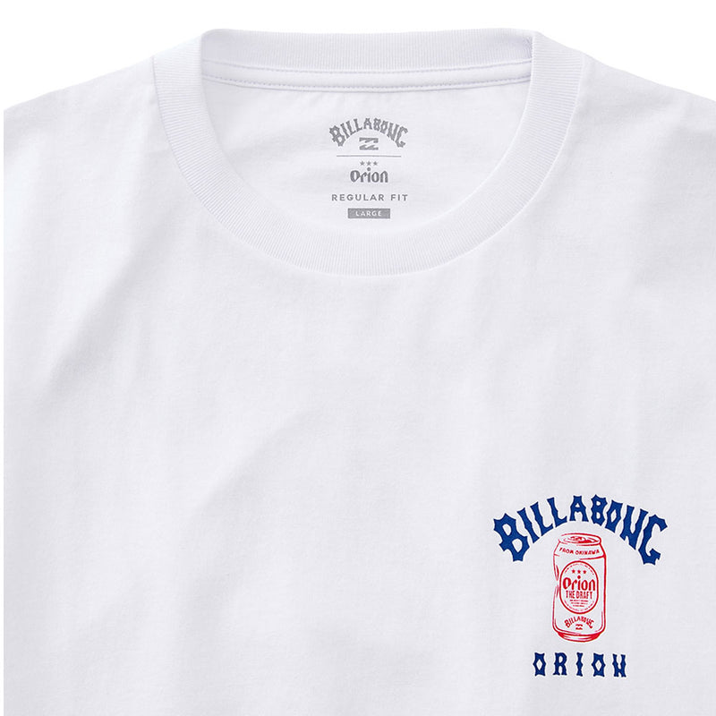 【BILLABONG × ORION】Tシャツ ORION LOGO （カラー：WHITE）