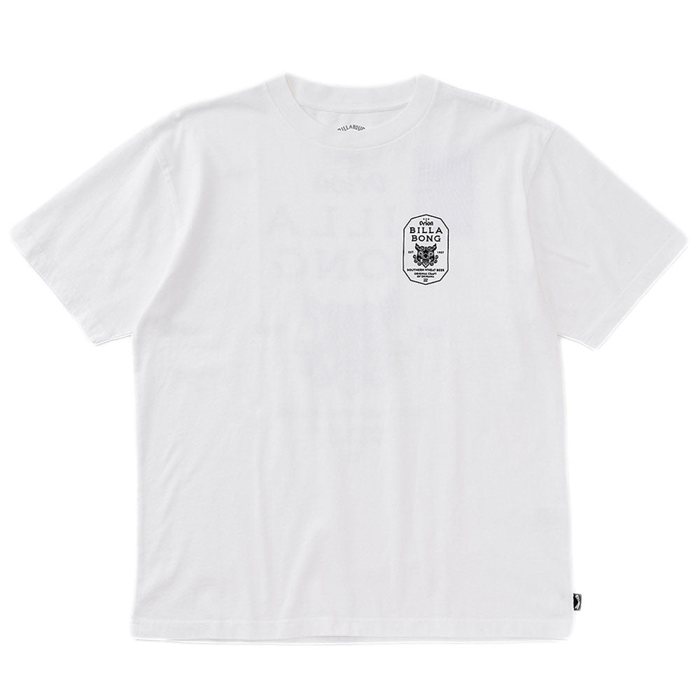 【BILLABONG × ORION】Tシャツ CRAFT （カラー：WHITE）　
