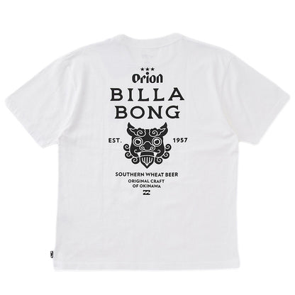 【BILLABONG × ORION】Tシャツ CRAFT （カラー：WHITE）　