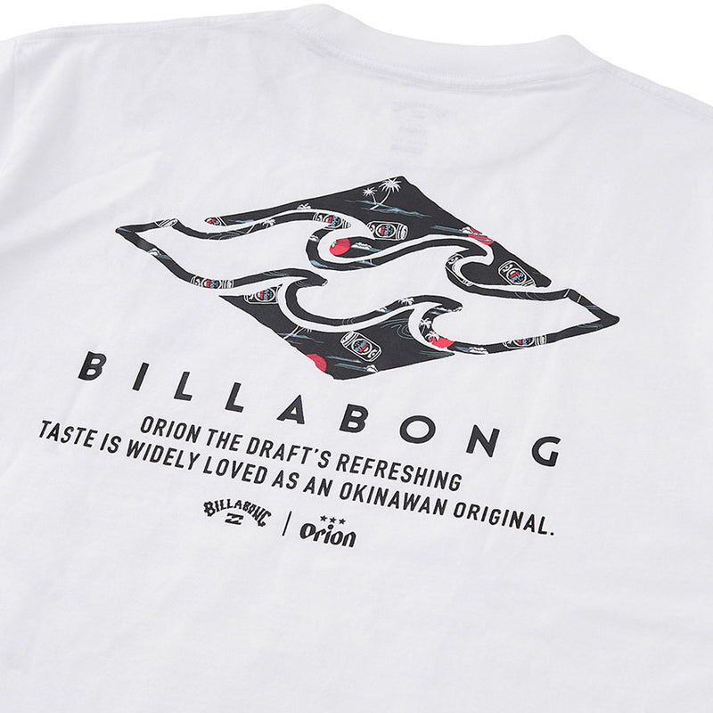 【BILLABONG × ORION】Tシャツ DIAMOND WAVE （カラー：BLACK）