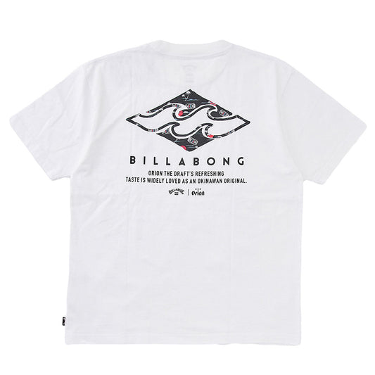 【BILLABONG × ORION】Tシャツ DIAMOND WAVE （カラー：WHITE）