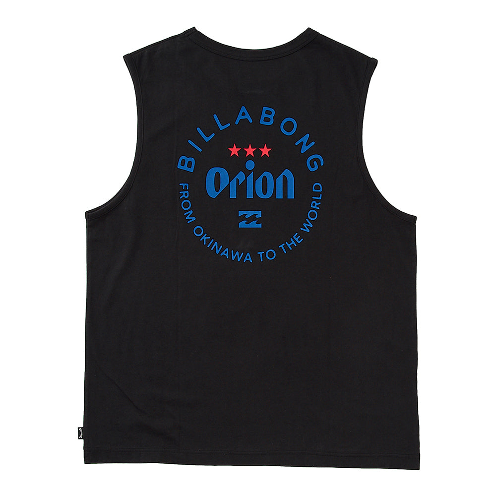 【BILLABONG × ORION】タンクトップ ORION LOGO （カラー：BLACK）