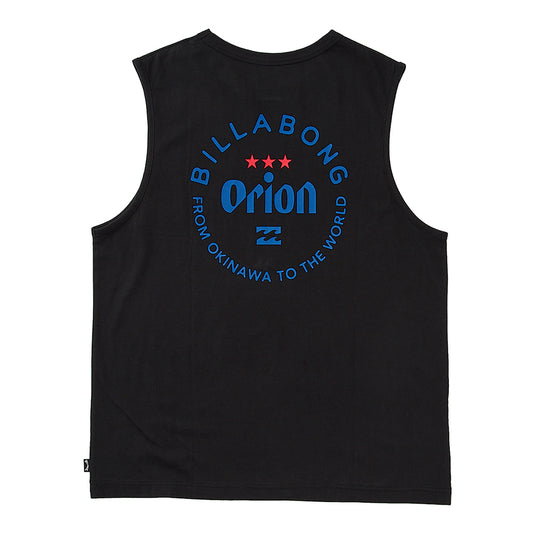 【BILLABONG × ORION】タンクトップ ORION LOGO （カラー：BLACK）