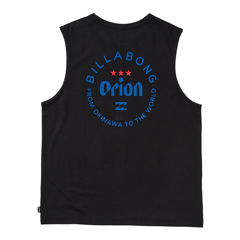 【BILLABONG × ORION】タンクトップ ORION LOGO （カラー：BLACK）