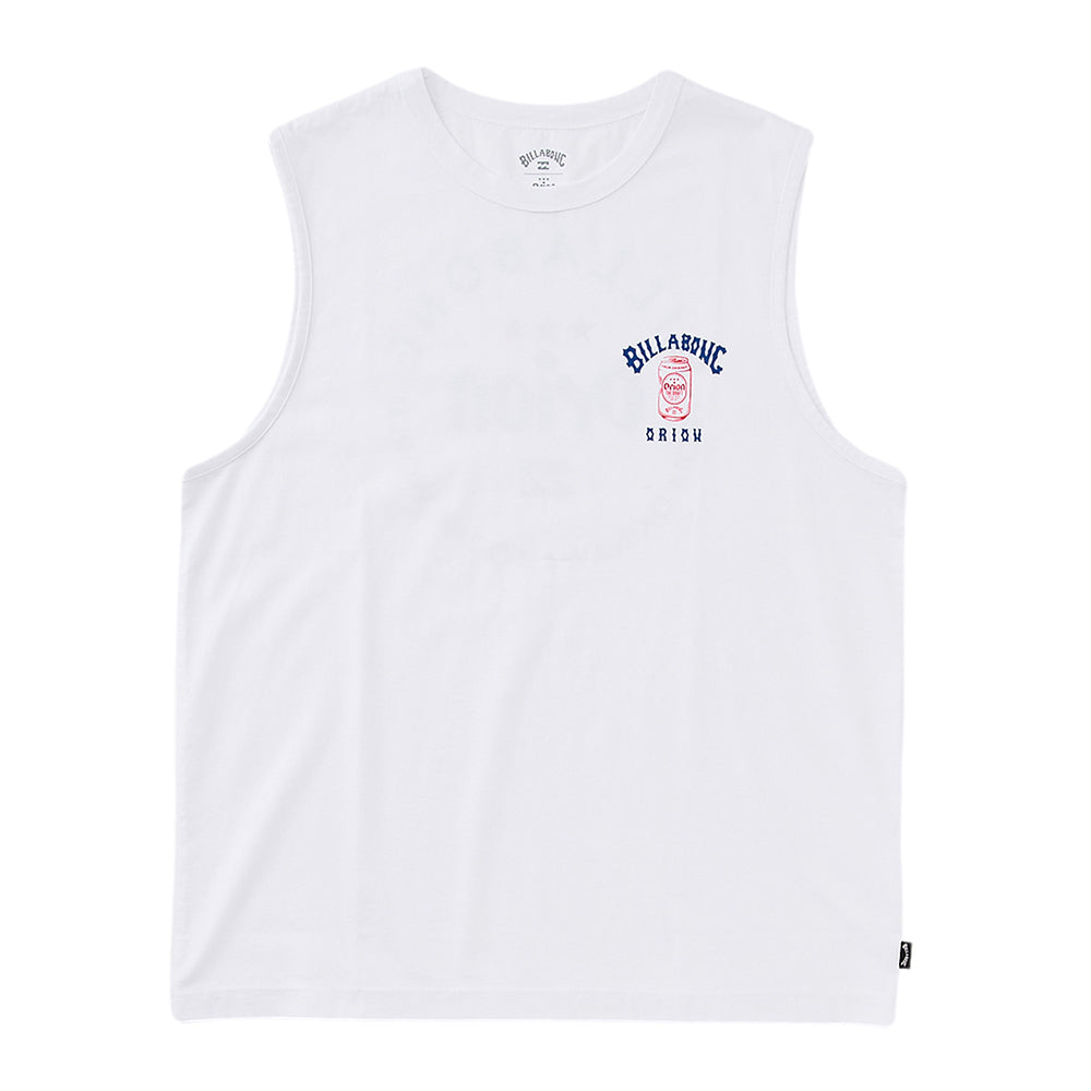 【BILLABONG × ORION】タンクトップ ORION LOGO （カラー：WHITE）