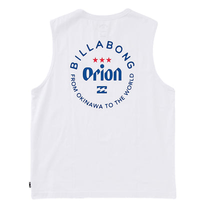 【BILLABONG × ORION】タンクトップ ORION LOGO （カラー：WHITE）