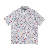 【BILLABONG × ORION】総柄シャツ （カラー：SAND）