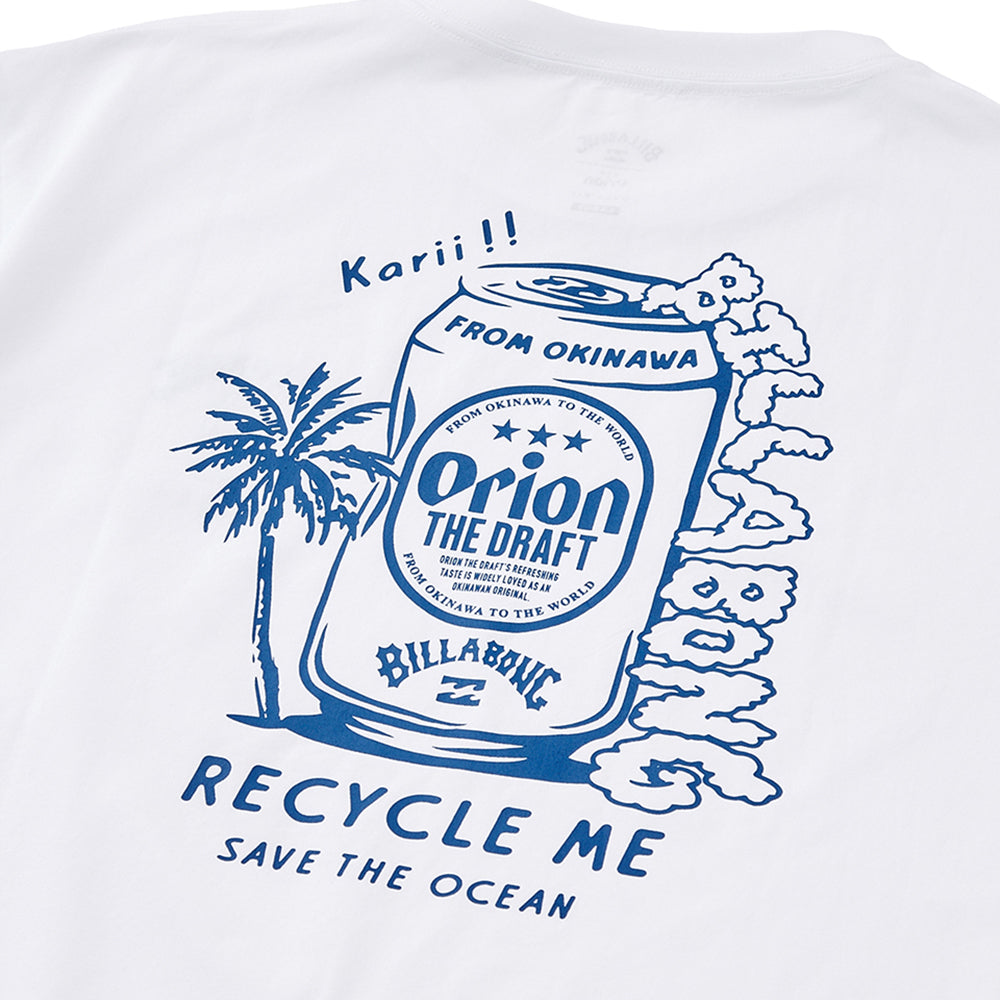 BILLABONG × ORION】水陸両用SURF FLEX Tシャツ RECYCLE ME （ブラック