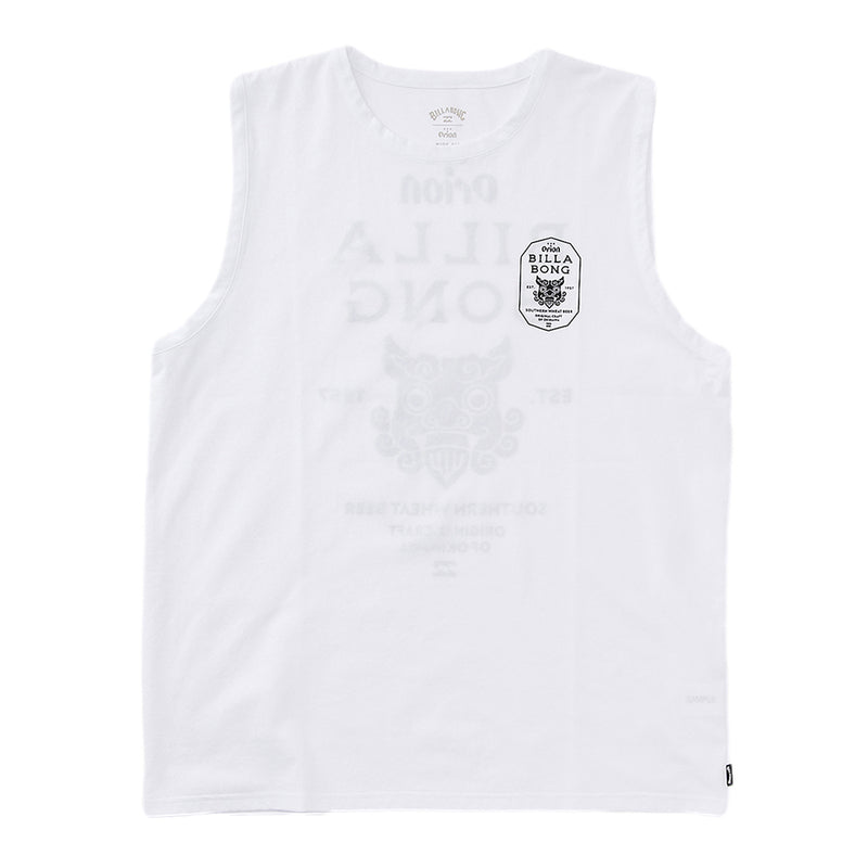 【BILLABONG × ORION】水陸両用SURF FLEX タンクトップ CRAFT （カラー：WHITE）　
