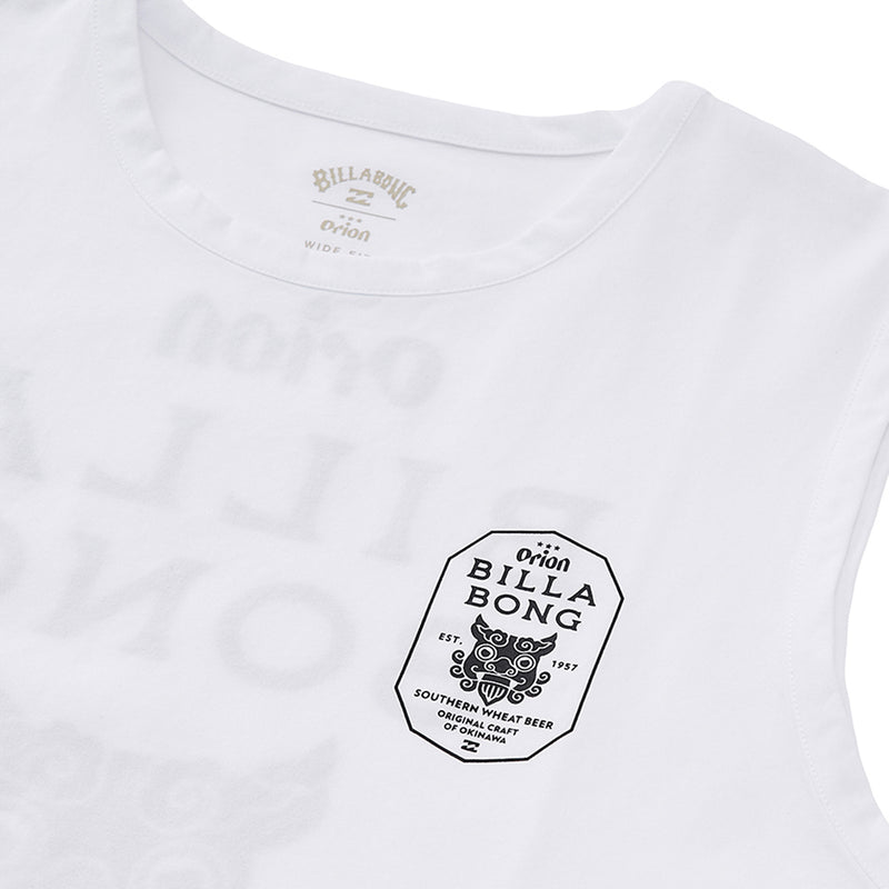 【BILLABONG × ORION】水陸両用SURF FLEX タンクトップ CRAFT （カラー：WHITE）　