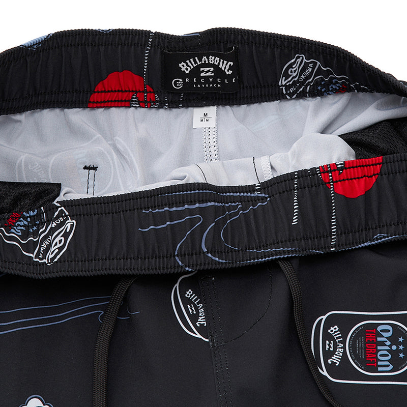 【購入者特典付き】【BILLABONG × ORION】水陸両用ボードショーツ （カラー：ブラック BLACK）
