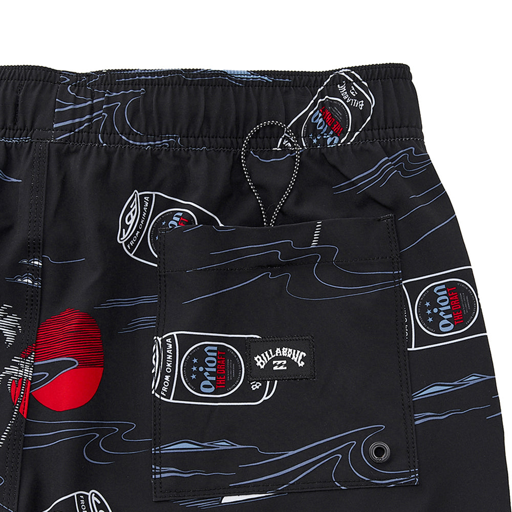 【BILLABONG × ORION】水陸両用ボードショーツ （カラー：ブラック BLACK）
