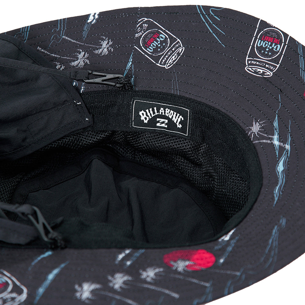 BILLABONG × ORION】水陸両用ハット ブラック ビラボンコラボ