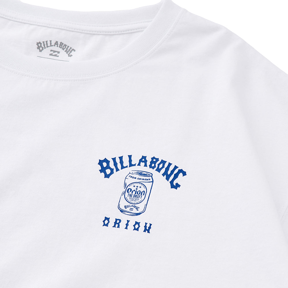 【BILLABONG × ORION】ルーズクロップドTシャツ RECYCLE ME （カラー：BLACK）