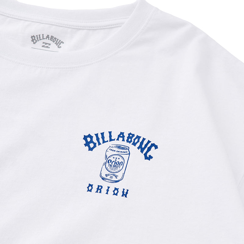 【BILLABONG × ORION】ルーズクロップドTシャツ RECYCLE ME （カラー：BLACK）