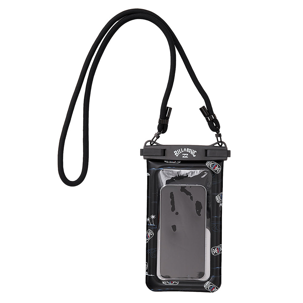 【BILLABONG × ORION】防水スマホケース（カラー：BLACK）