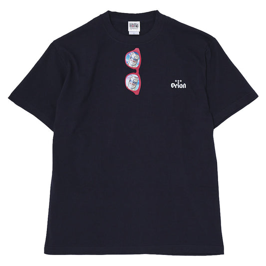 【ORION×HABUBOX】Tシャツ -Eyes on me- （カラー：NAVY）