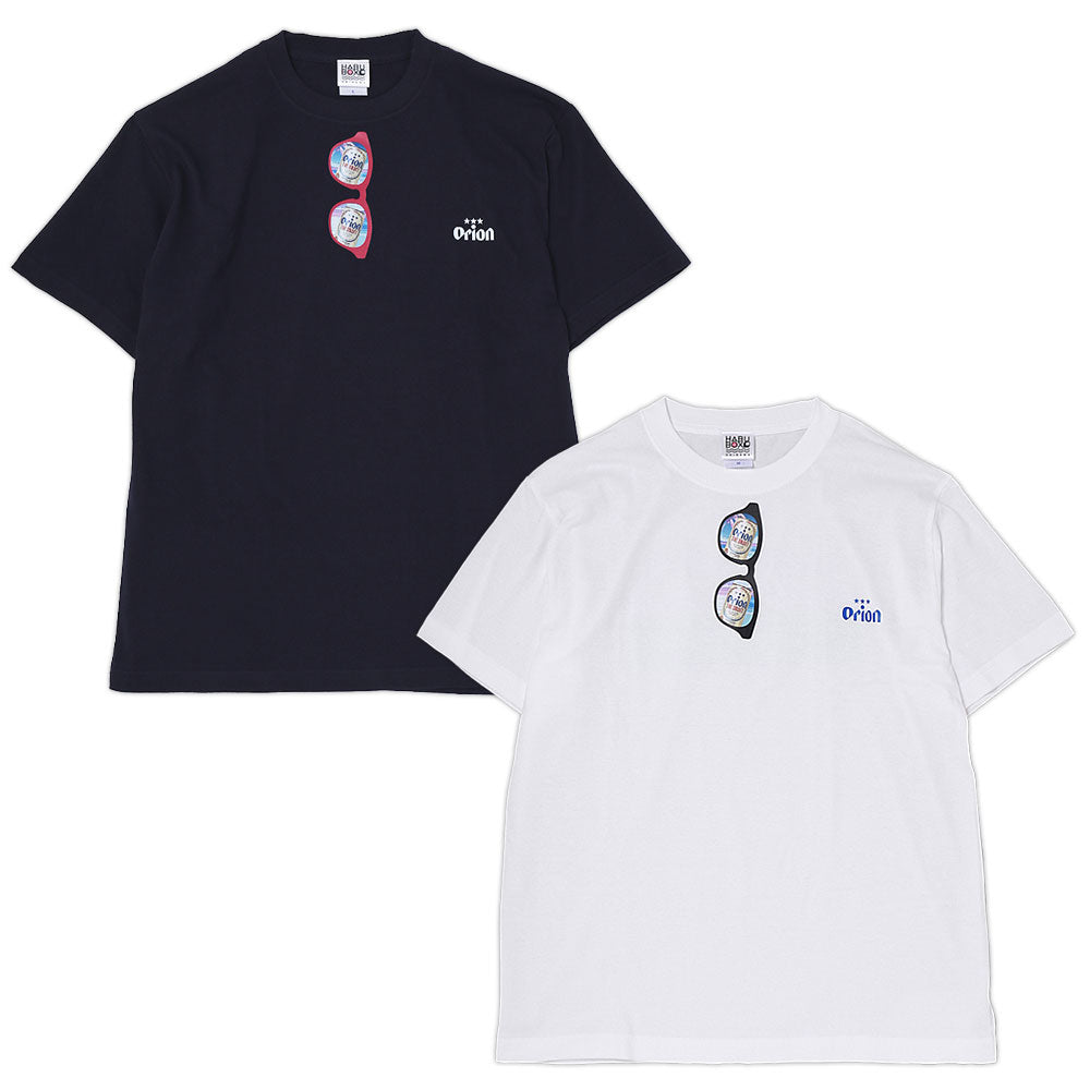 ORION×HABUBOX】Tシャツ -Eyes on me- ネイビー ハブボックス コラボ