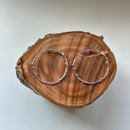 BRANCHES コーラルフープピアス細