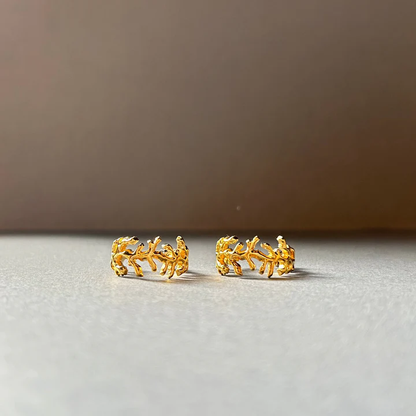 BRANCHES フープピアス・ゴールド
