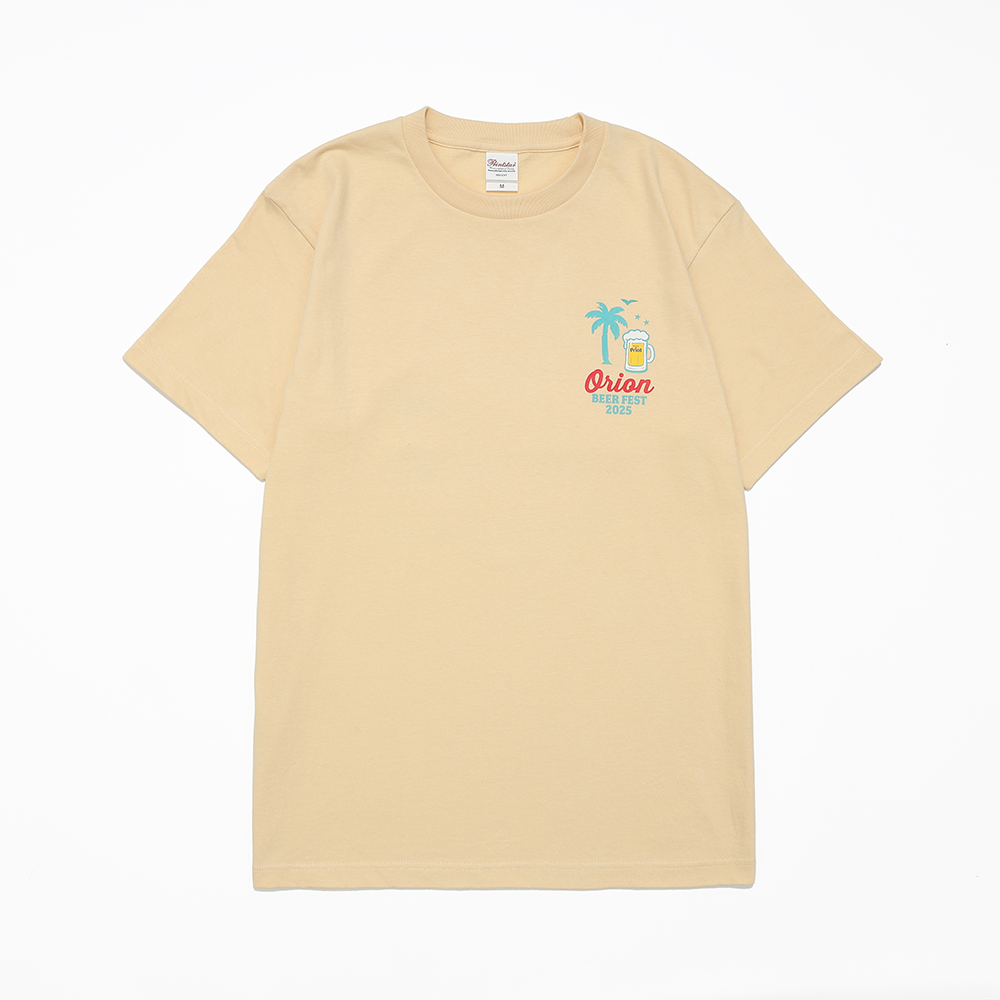 オリオンビアフェスト2025限定Ｔシャツ（カラー：ベージュ）
