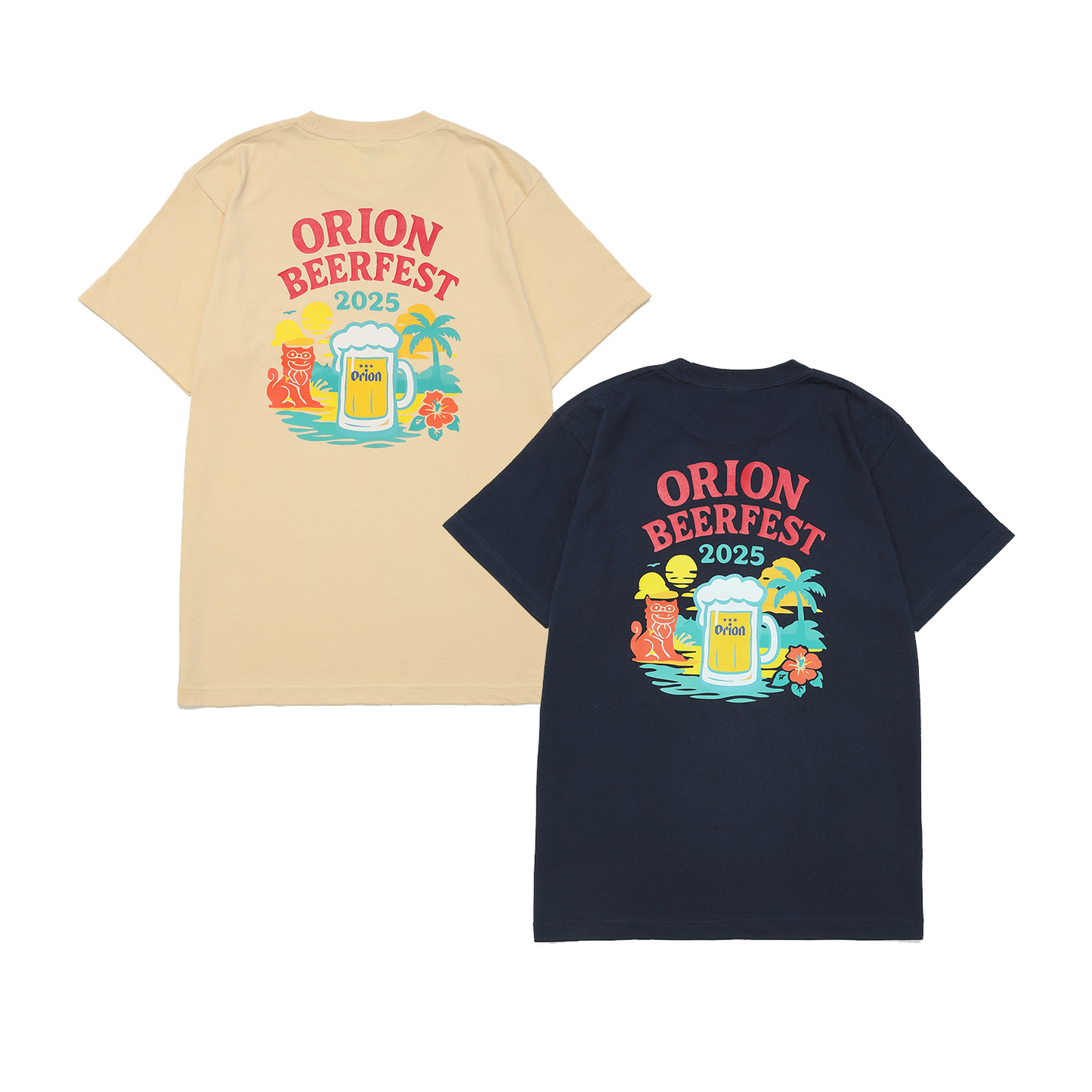 オリオンビアフェスト2025限定Ｔシャツ（カラー：ネイビー）