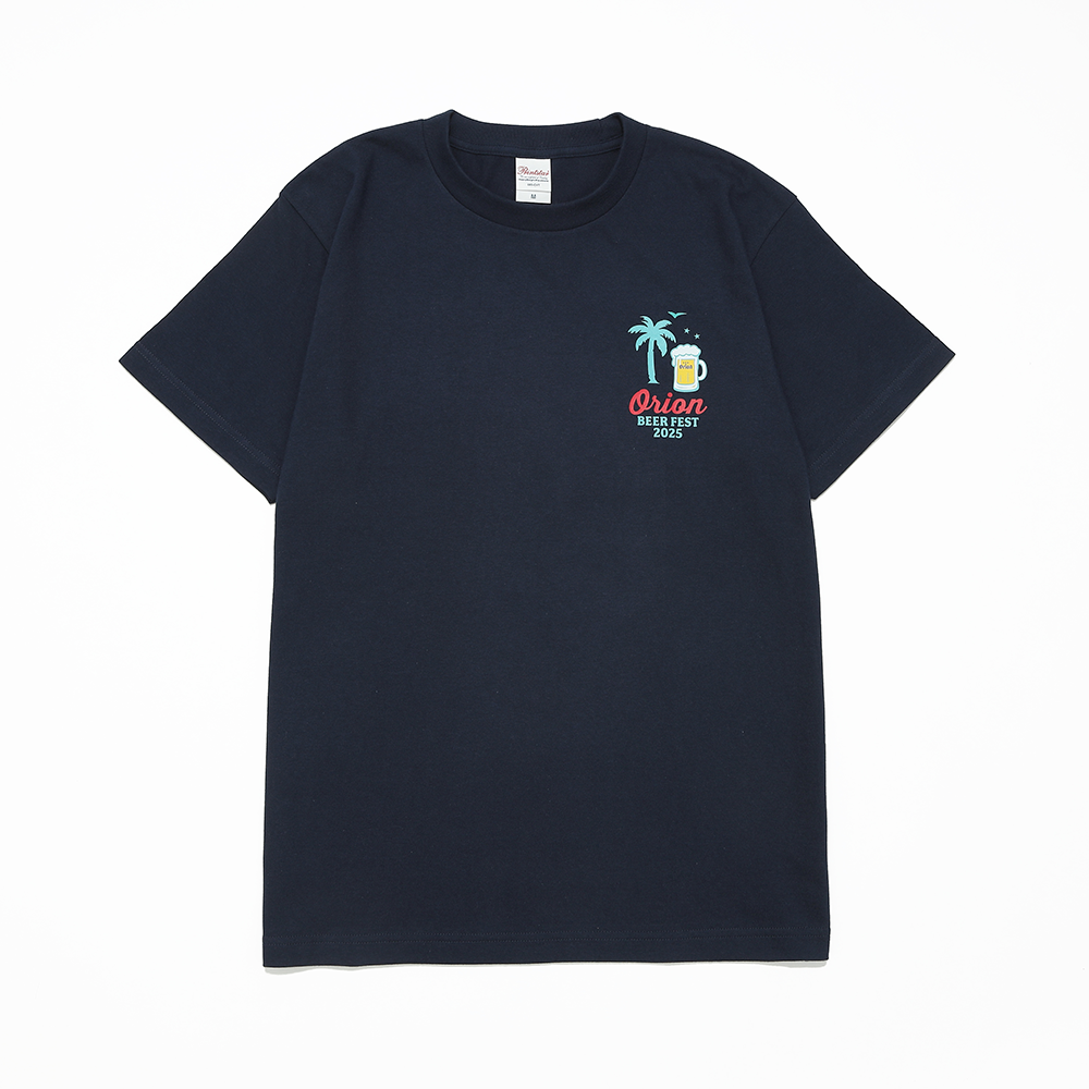 オリオンビアフェスト2025限定Ｔシャツ（カラー：ネイビー）