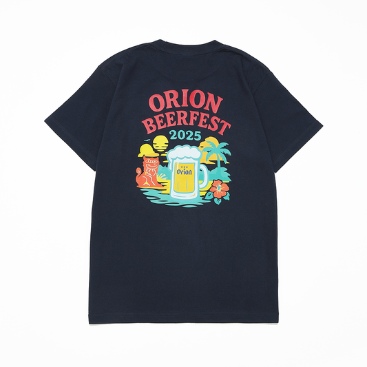 オリオンビアフェスト2025限定Ｔシャツ（カラー：ネイビー）