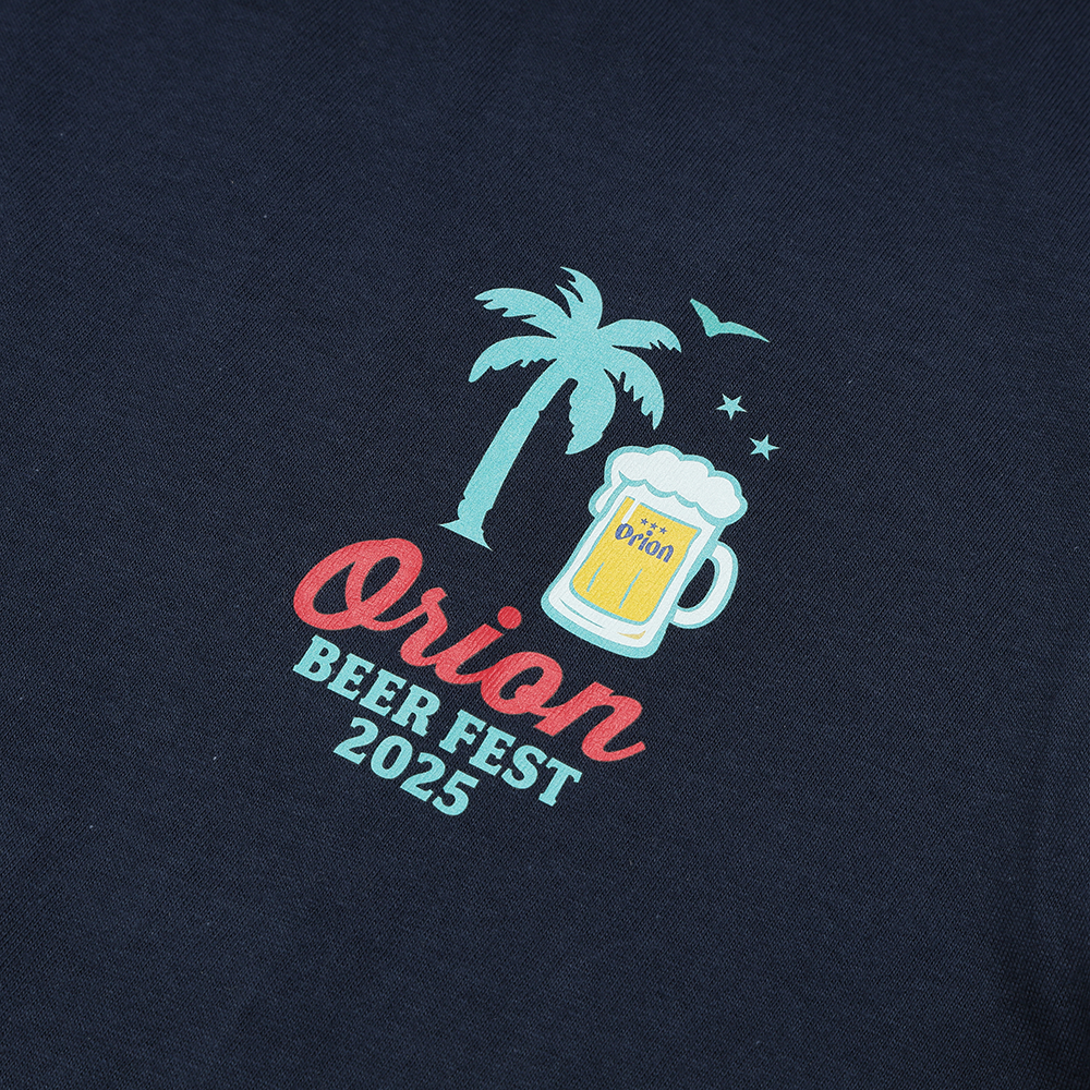 オリオンビアフェスト2025限定Ｔシャツ（カラー：ネイビー）